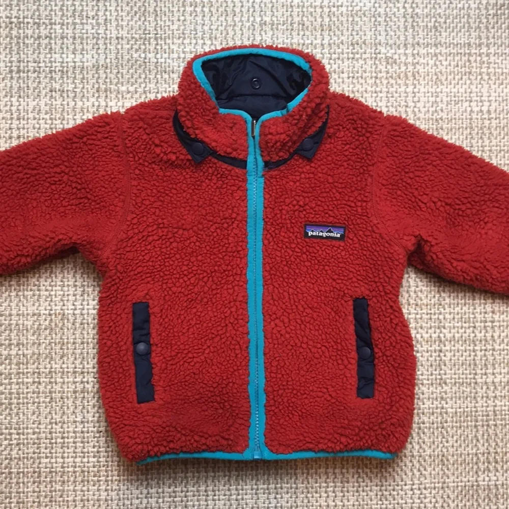 Patagonia Reversible Tribbles Jacket (size 2T)